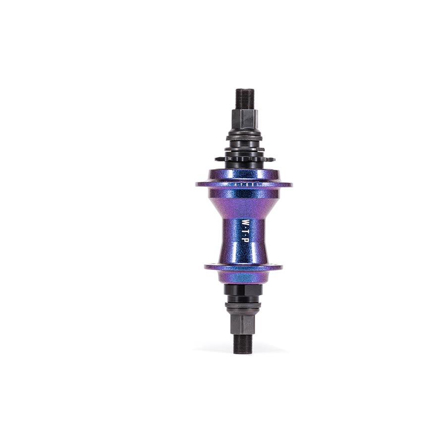 We The People Hybrid Hub Rear Left side drive 36H 110mm Freecoaster Purple