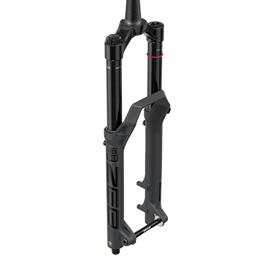 RockShox ZEB Ultimate A3 Suspension Fork 27.5'' DebonAir+ W/ButterCups 180mm 1-1/8''-1.5'' 15x110mm TA Rake: 44mm Grey