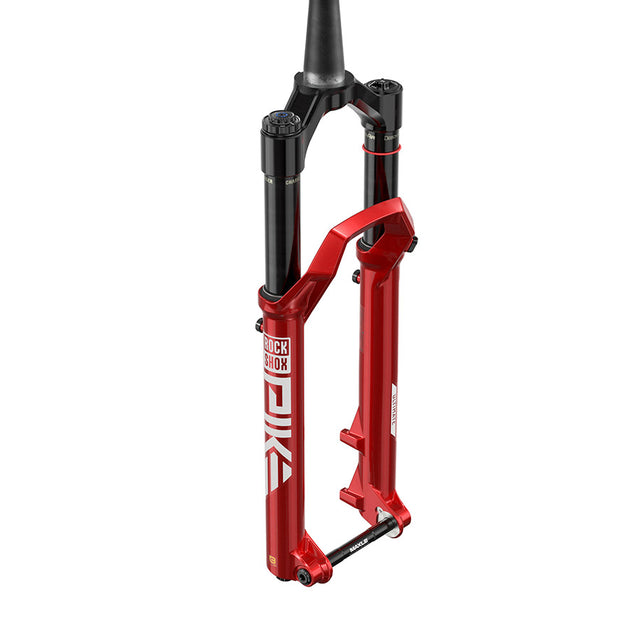 RockShox Pike Ultimate C2 Suspension Fork 27.5'' DebonAir+ W/ButterCups 130mm 1-1/8''-1.5'' 15x110mm TA Rake: 44mm Red