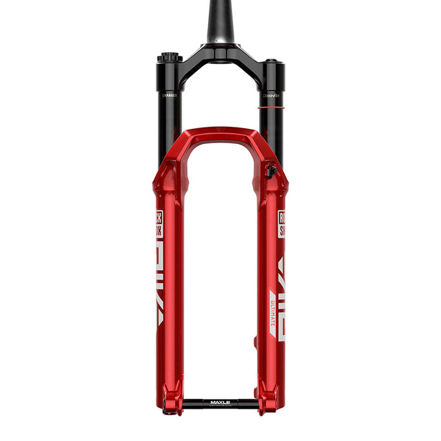 RockShox Pike Ultimate C2 Suspension Fork 27.5'' DebonAir+ W/ButterCups 120mm 1-1/8''-1.5'' 15x110mm TA Rake: 37mm Red
