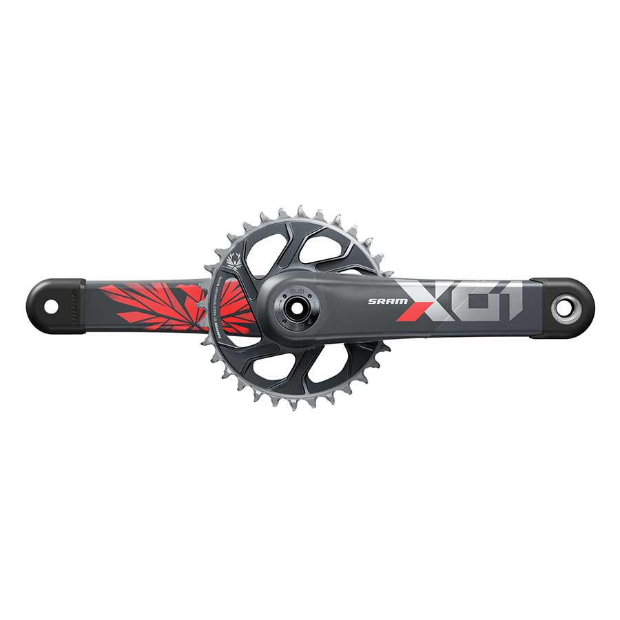 SRAM X01 Eagle DUB C3 Crankset Speed: 11/12 Spindle: 28.99mm BCD: Direct Mount 32 DUB 170mm Red Boost
