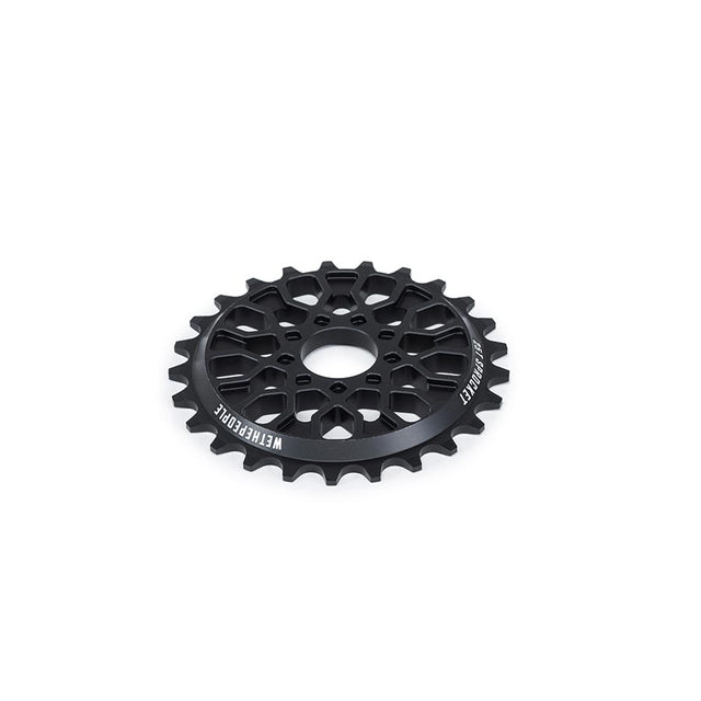 We The People Pathfinder Chainring Teeth: 25 6061-T6 Aluminum Black