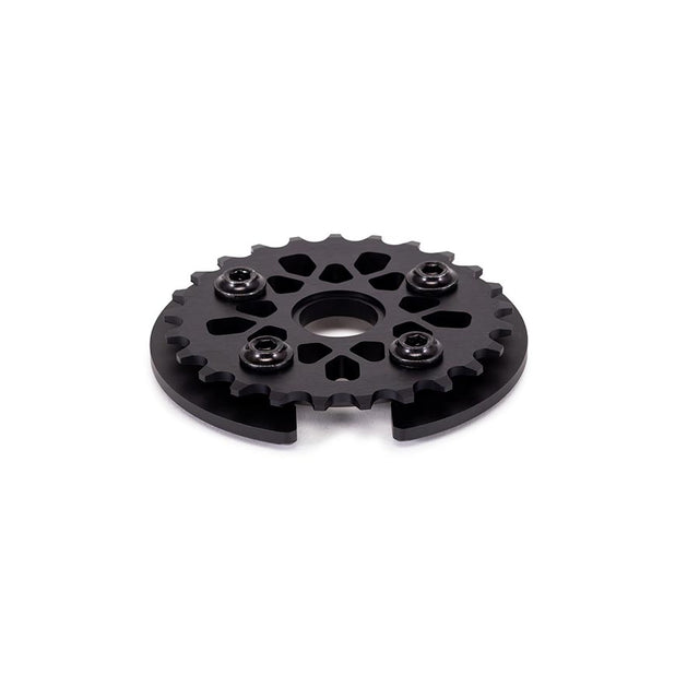 We The People Pathfinder Guard Combo Chainring Teeth: 25 6061-T6 Aluminum Black Set