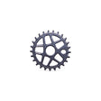 Salt Gateway Chainring Teeth: 25 Steel Black