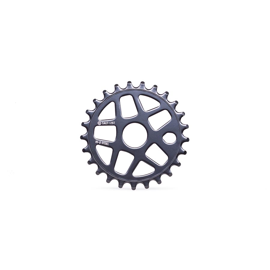 Salt Gateway Chainring Teeth: 25 Steel Black