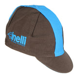 Cinelli Cycling CapWe Bike Harder - One Size Fits Most - Brown/Blue