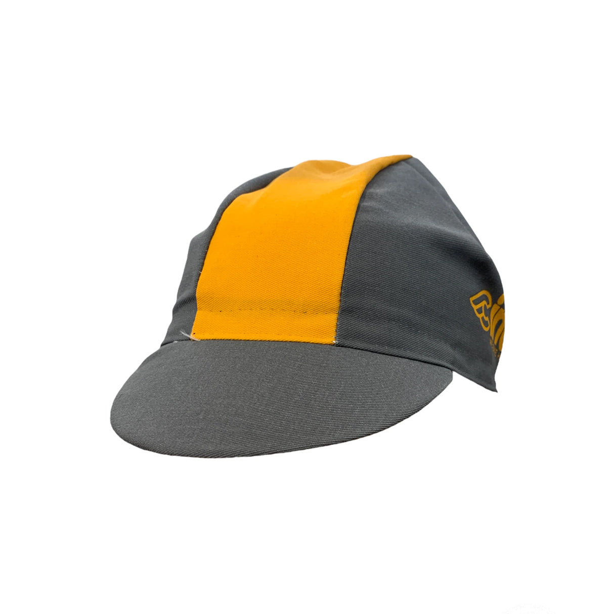 Cinelli Cycling CapWe Bike Harder - One Size Fits Most - Gray/Yellow