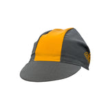 Cinelli Cycling CapWe Bike Harder - One Size Fits Most - Gray/Yellow