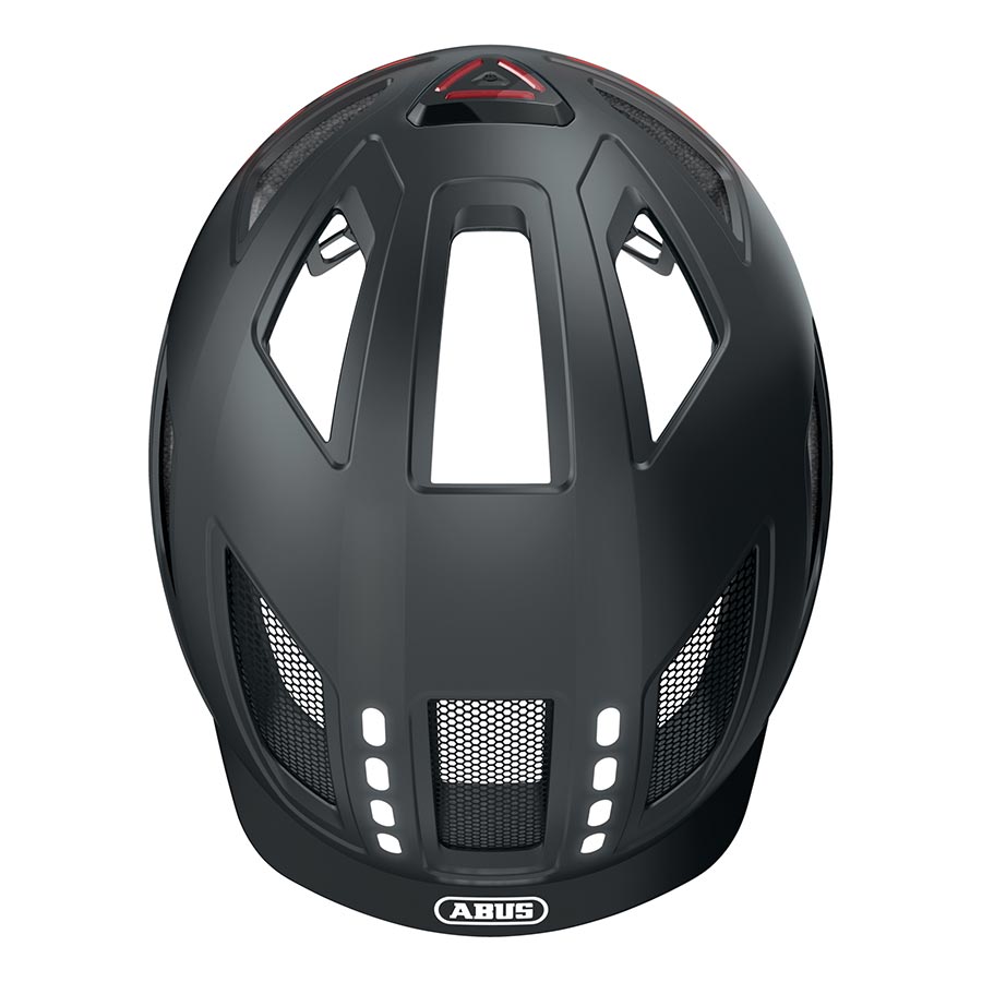 Abus Hyban 2.0 LED Helmet XL 61 - 65cm Signal Black