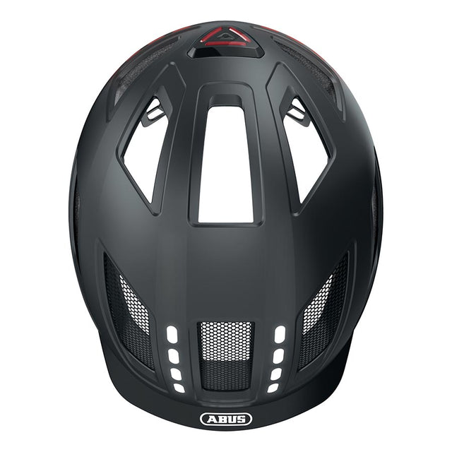 Abus Hyban 2.0 LED Helmet XL 61 - 65cm Signal Black