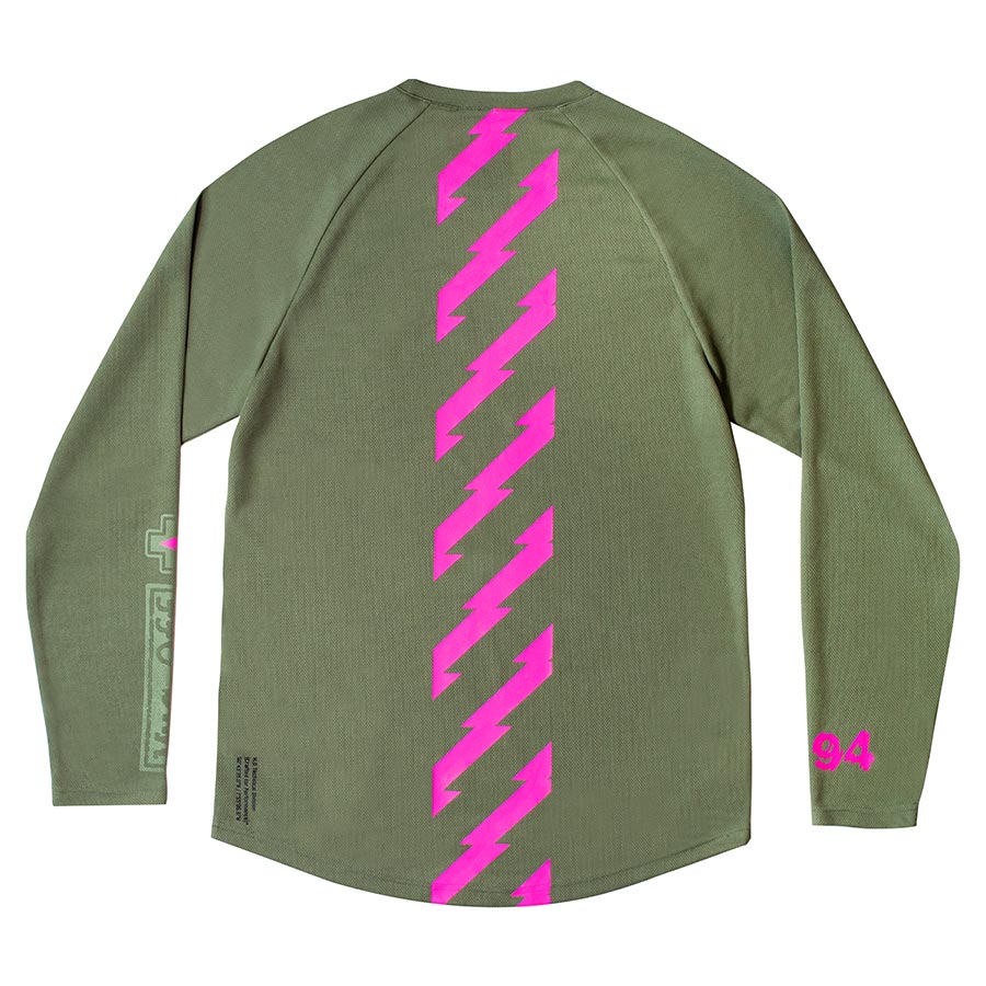 Muc-Off Riders LS Jersey Long Sleeves Men Green S