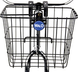 Wald Front Quick Release Basket with Bolt-On Mount - Gloss Black - 13.9