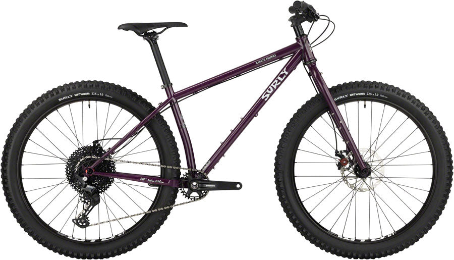 Surly Karate Monkey Bike - 27.5", Steel, Organic Eggplant