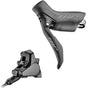 TRP Hylex Disc Brake Lever - Left Hydraulic 2-Piston 1900mm Hose Flat Mount BLK