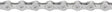 KMC X10 Chain - 10-Speed 116 Links Gray