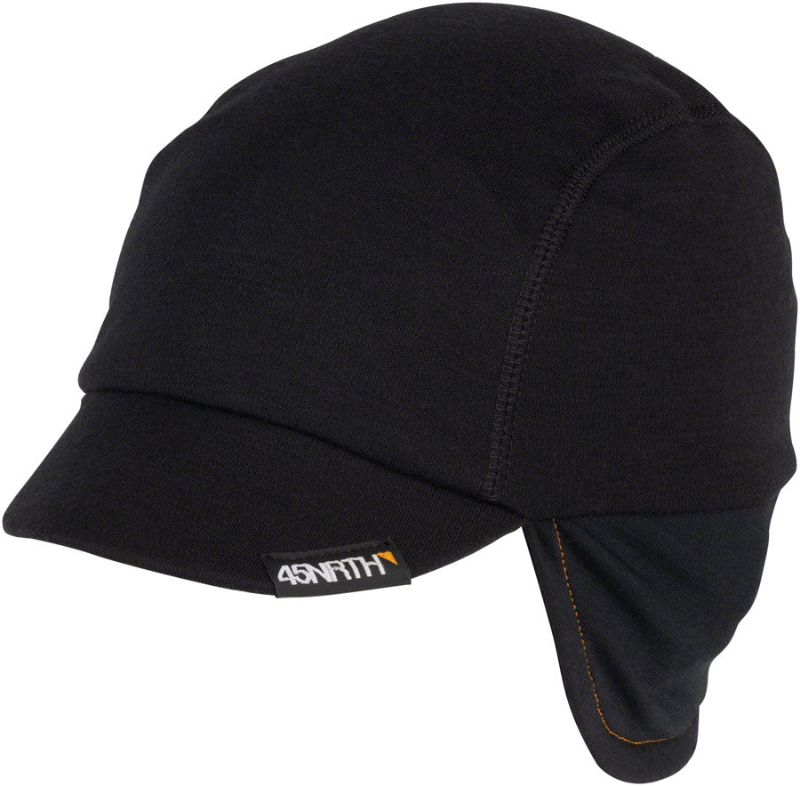 45NRTH 2024 Greazy Cycling Cap - Black - Small/Medium
