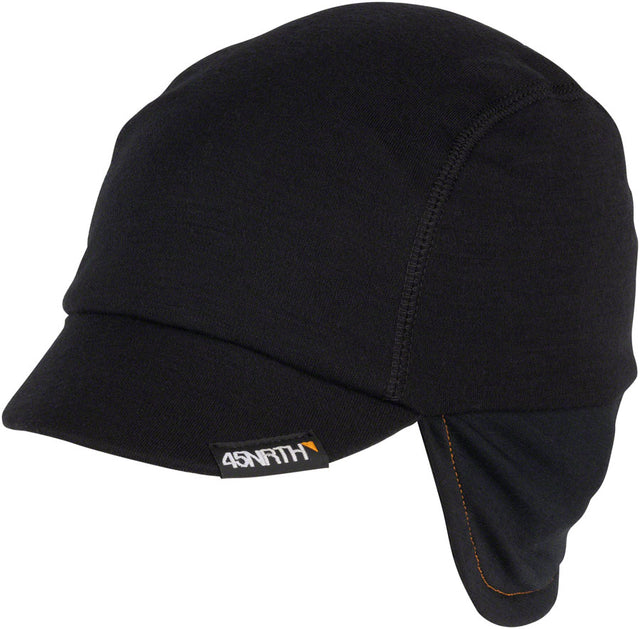 45NRTH 2024 Greazy Cycling Cap - Black - Small/Medium
