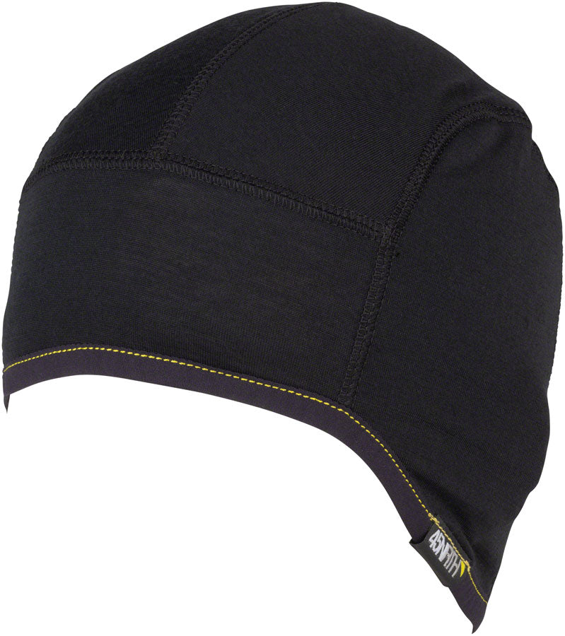 45NRTH 2023 Stavanger Lightweight Wool Cycling Cap - Black - Small/Medium