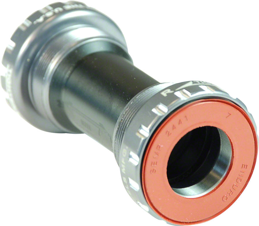 Wheels Manufacturing BSA Bottom Bracket - Shimano Road ABEC-3 Bearings Gray Cups