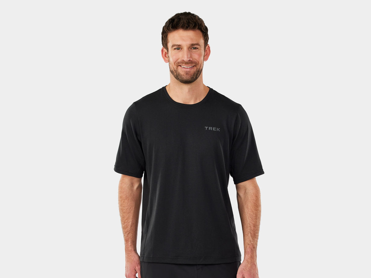 Shirt Trek Evoke Tech Tee Small Black