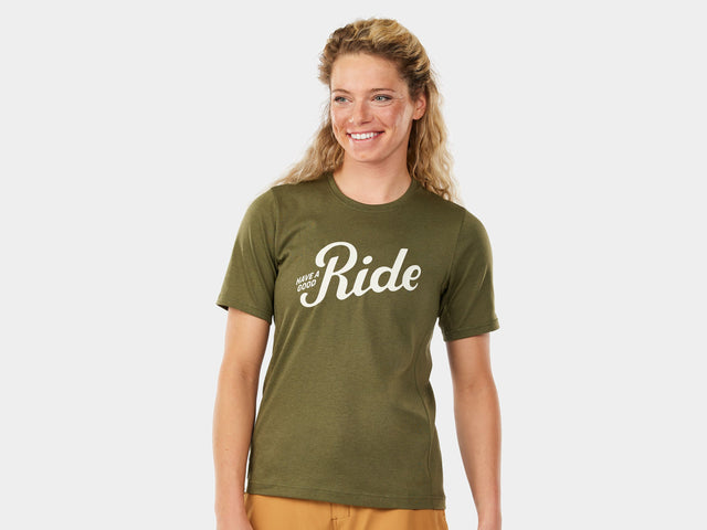 Shirt Trek Evoke Tech Tee Women XX-Large Black Olive