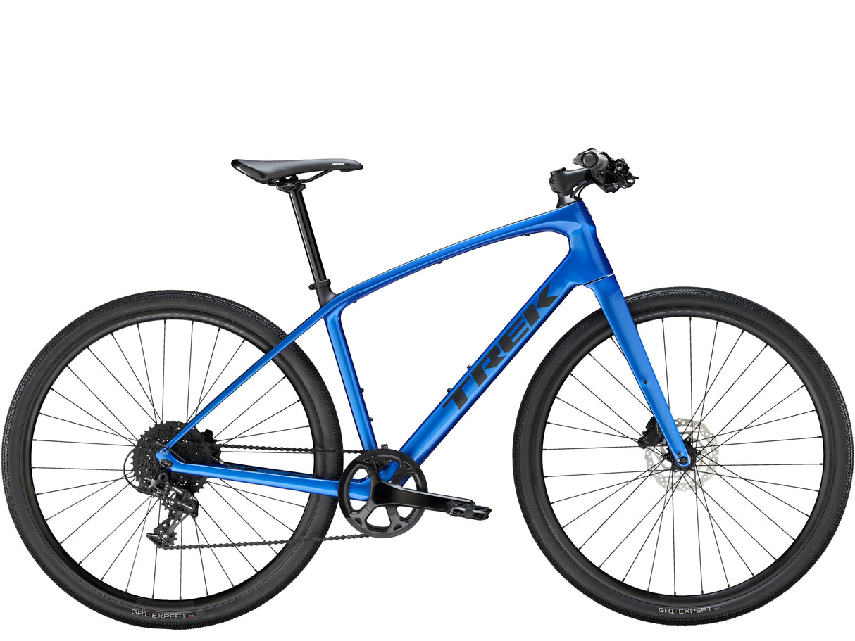 FX Sport 5 Carbon S Gloss Alpine Blue/Matte Deep Smoke - GLOSS ALPINE BLUE/MATTE DEEP SMOKE, S