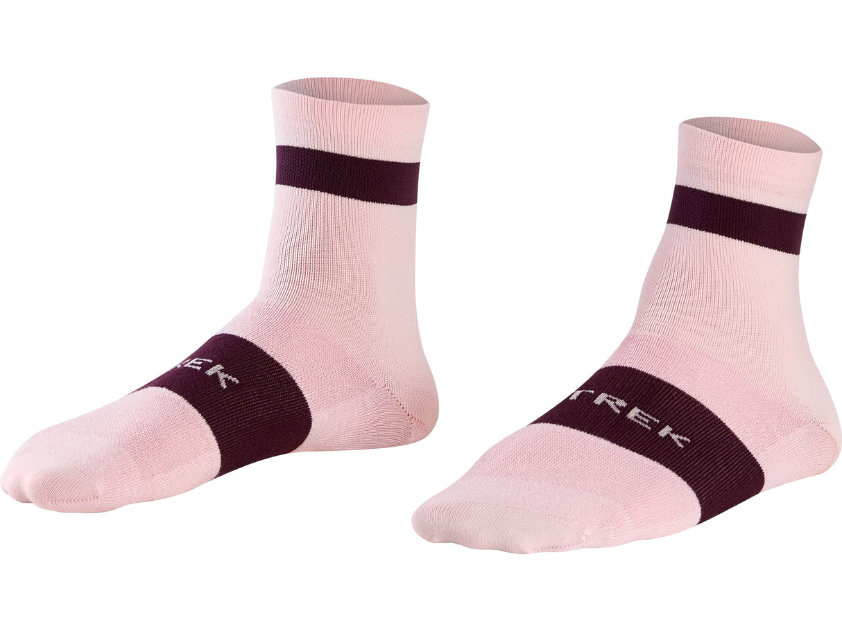 Sock Trek Race Quarter Large (42-44) Blush