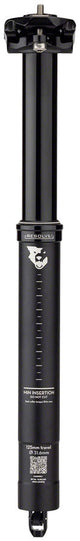 Wolf Tooth Resolve Dropper Seatpost - Black - 31.6mm, 125mm
