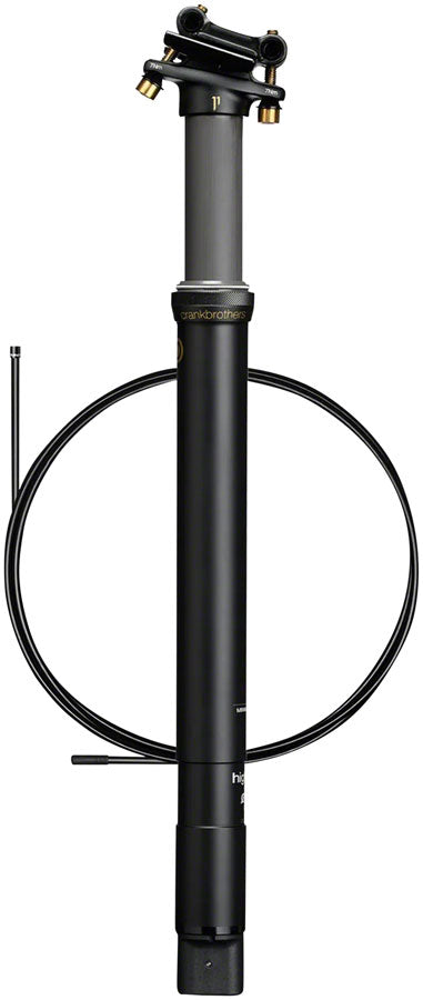 Crankbrothers Highline 11 Dropper Seatpost - Black - 30.9mm, 125mm