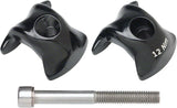 Ritchey WCS 1-Bolt Seatpost Saddle Rail Clamp - Black - 7x7mm, carbon, outer_plates