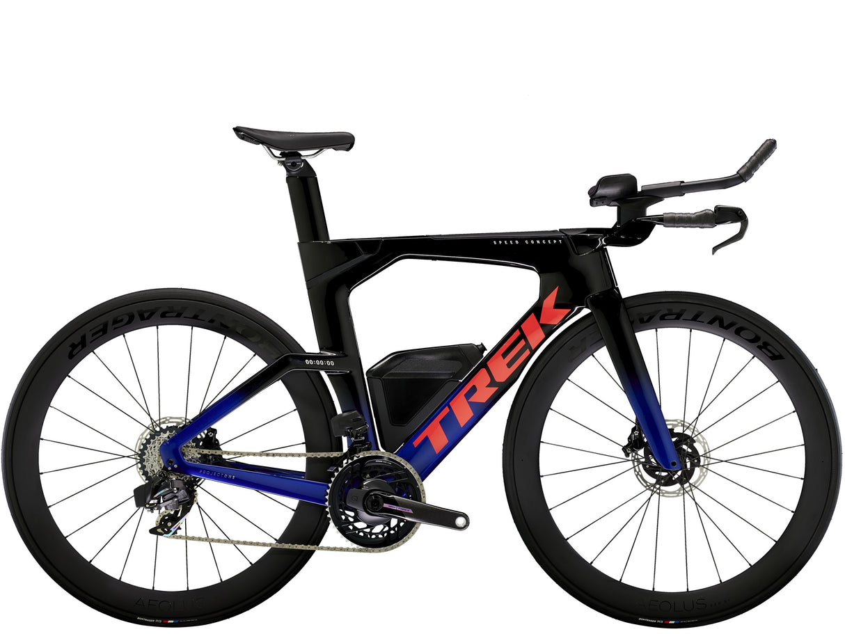Speed Cncpt SLR 7 AXS S Hex Blue/Trek Black - HEX BLUE/TREK BLACK, S