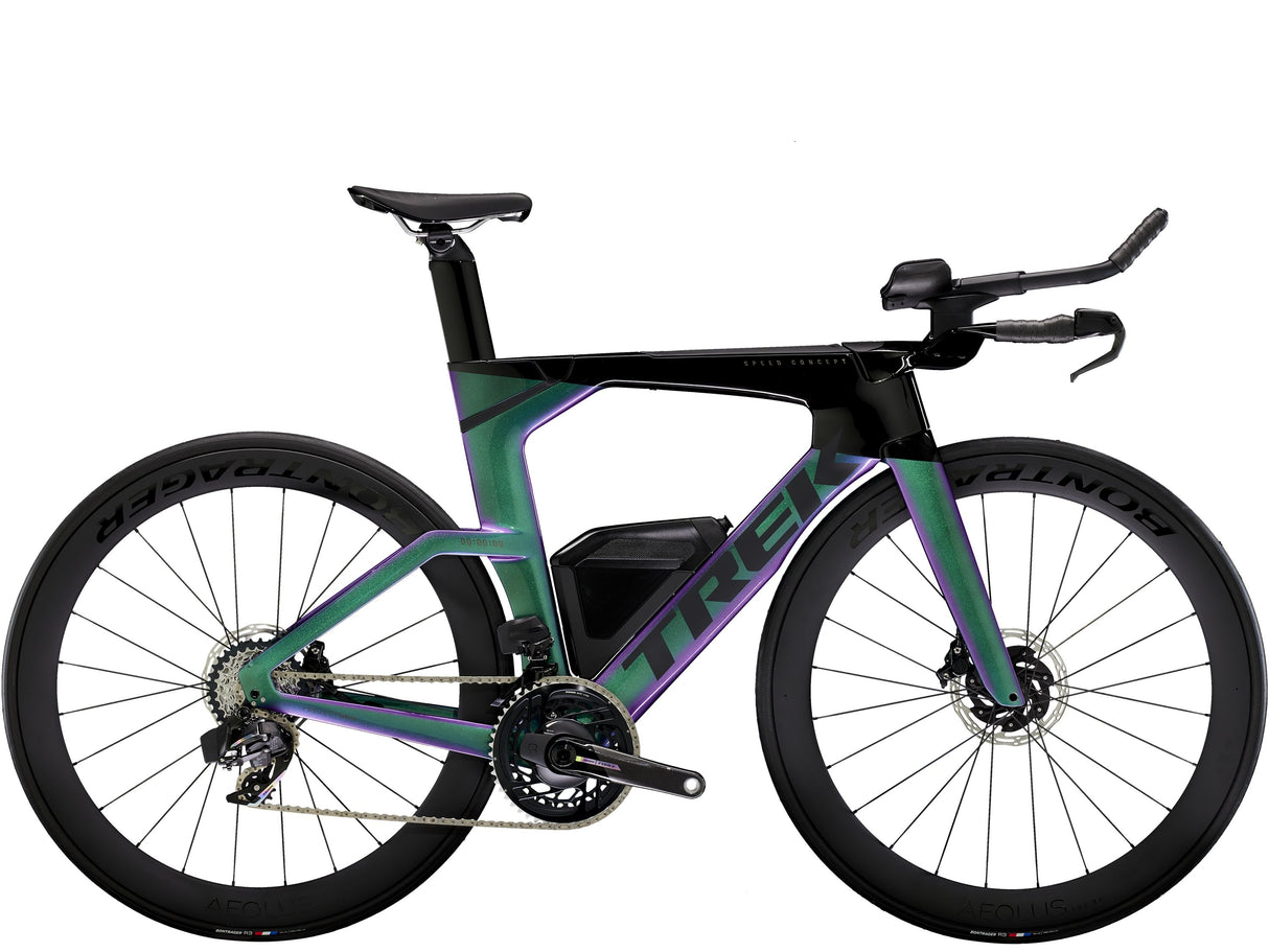 Speed Cncpt SLR 7 AXS S Emerald Iris/Trek Black - EMERALD IRIS/TREK BLACK, S