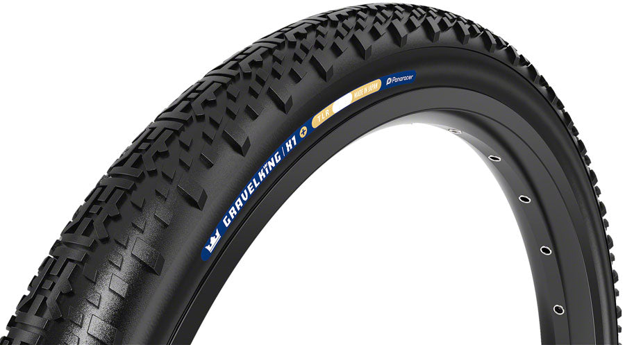 Panaracer GravelKing X1 Plus Tire - 700 x 50 Tubeless Folding Black