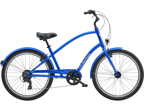 Townie 7D EQ Step Over 26 Hyper Blue
