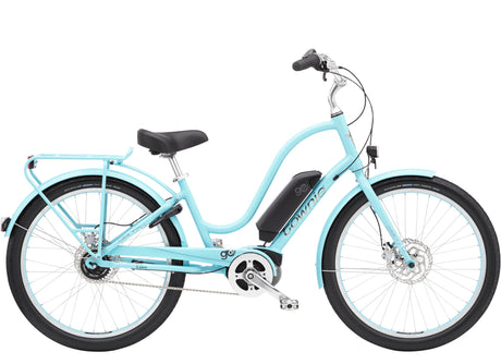 Townie Go! 5i Step Thru US 26 Glacier Blue