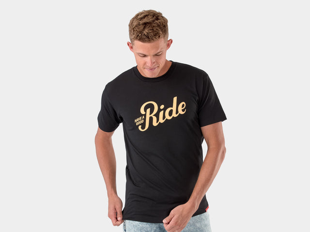 Shirt Trek Good Ride Tee Large Black