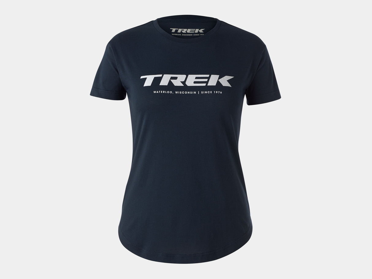 Shirt Trek Original Logo Tee Women Large Navy