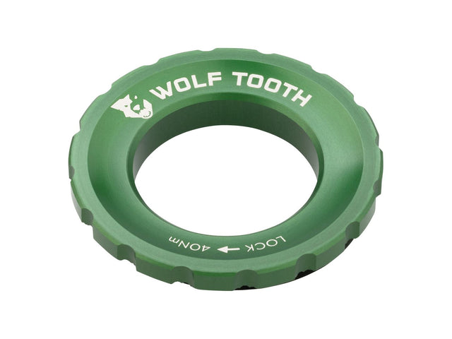 Brake Part Wolf Tooth Centerlock Lockring Green