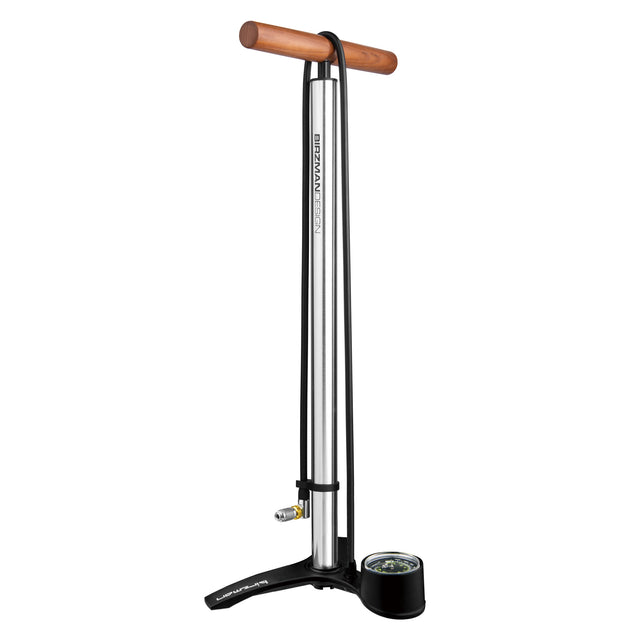 Birzman The Pump Helix Valve Head Floor Pump Silver  