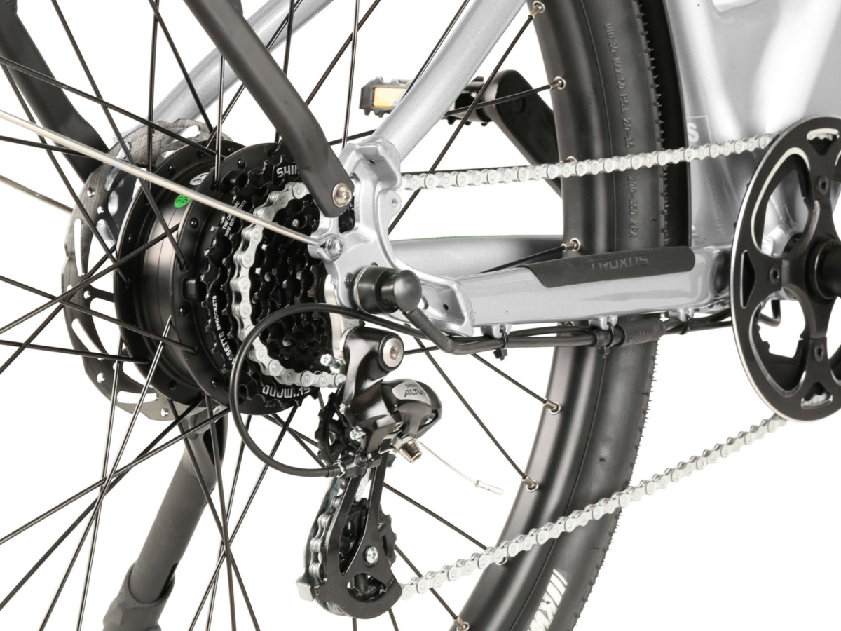 Troxus Trax LT Lightweight Urban Electric Bike with Long Range & Torque Sensor